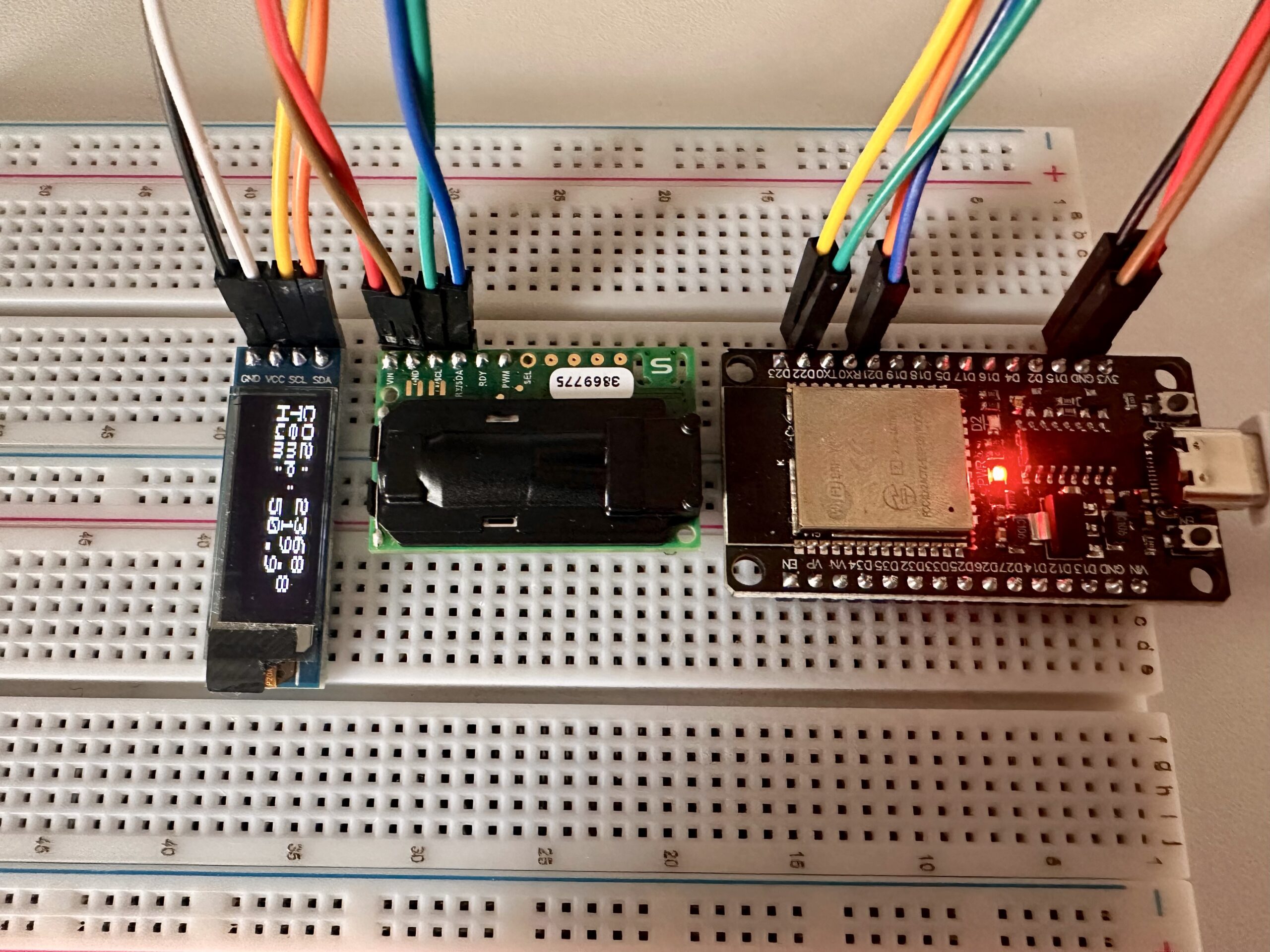 Arduino/ESP32 CO2 Sensor mit OLED Display