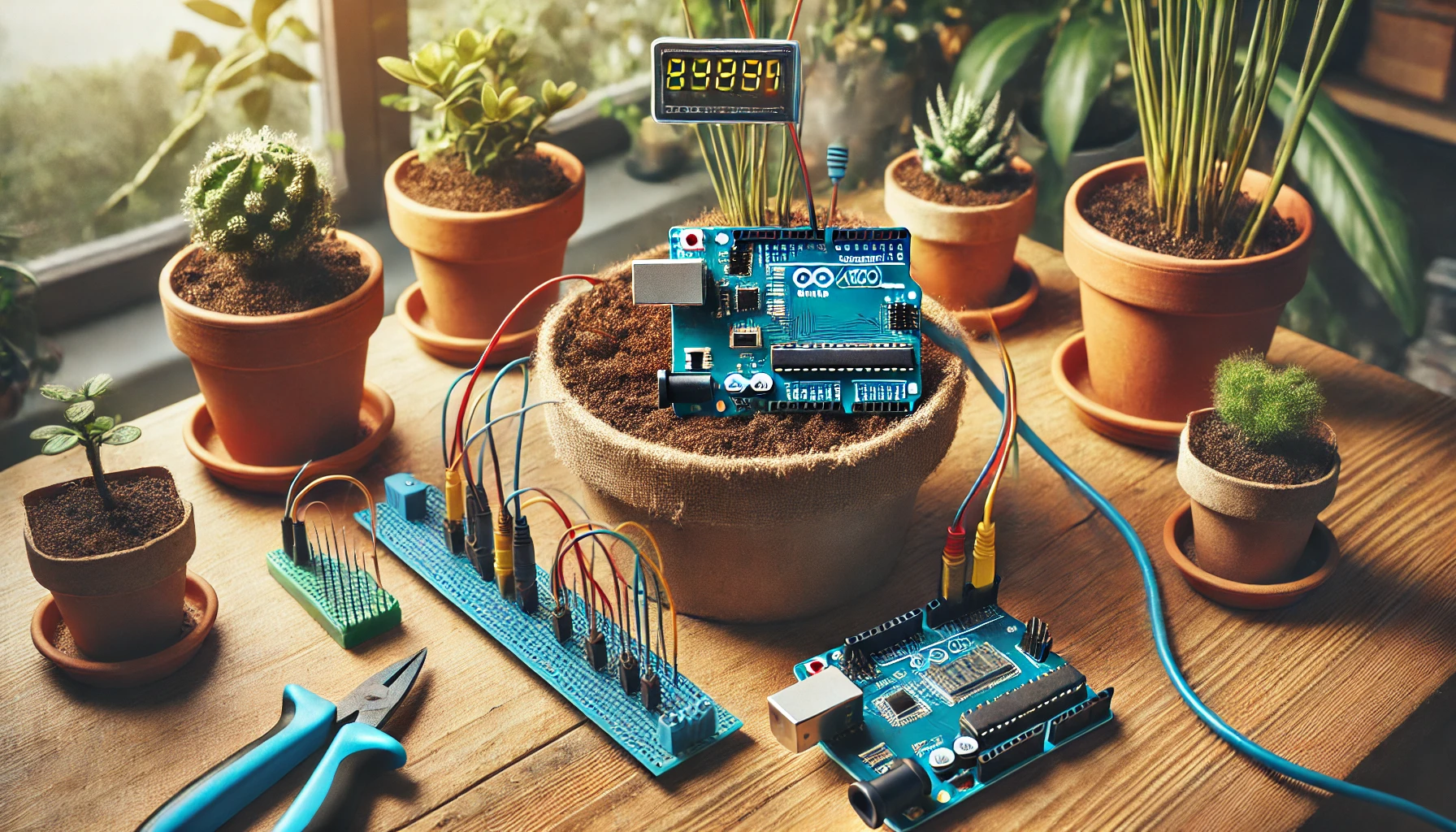 Bodenfeuchtigkeit messen mit dem Arduino